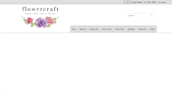 Desktop Screenshot of flowercraft.co.za